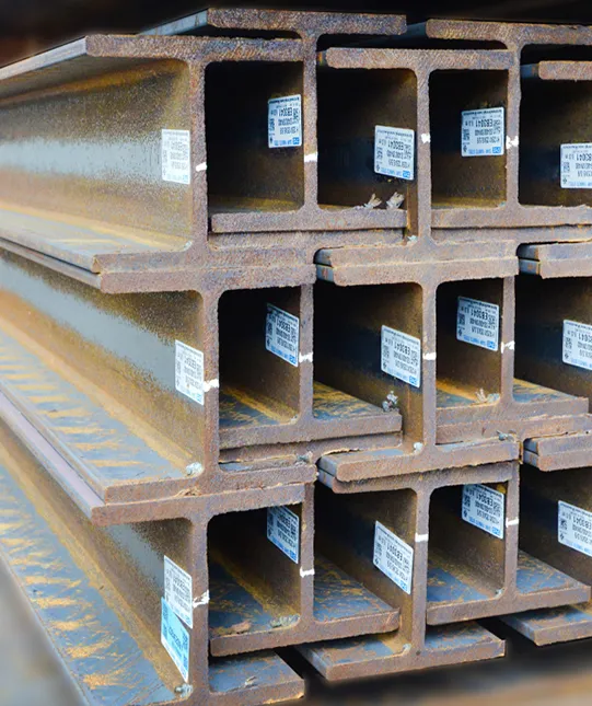 Viga de aço laminada a quente